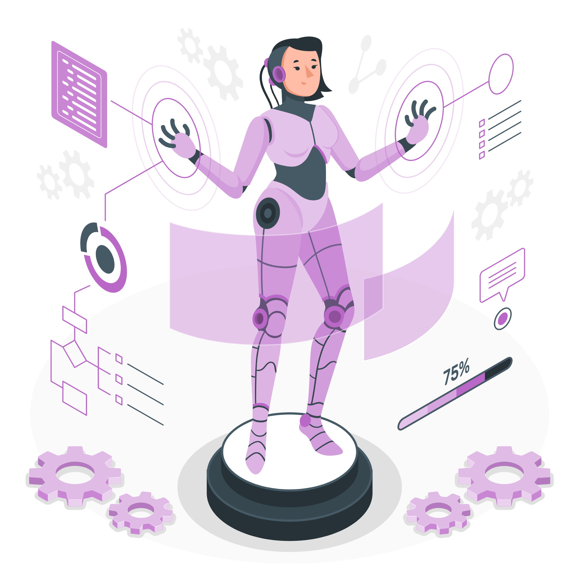 AI collaborating with humans 